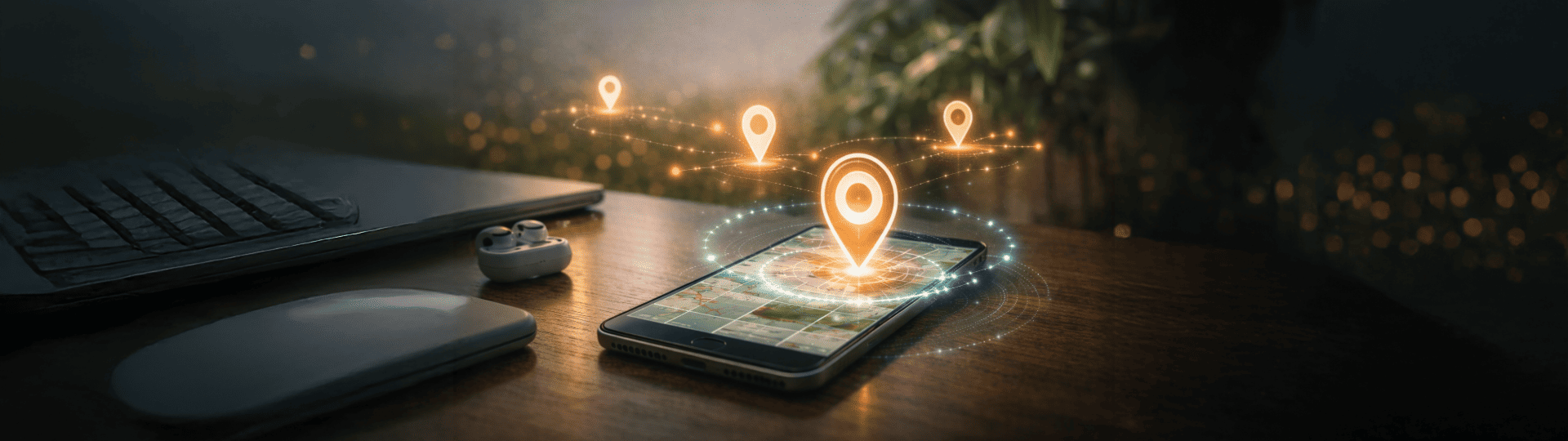 identifique a localização de um dispositivo